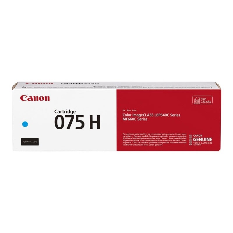 Canon 075H Cyan Cartucho de Toner Original - 6368C002