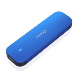 Aisens Blue M.2 NVMe SSD Enclosure ASM2-026Blu