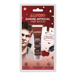 Alpino Flacon de Sang Artificiel 15 ml - Texture Viscose - Couleur Réaliste - Testé Dermatologiquement - Se Lave à l'Eau et au