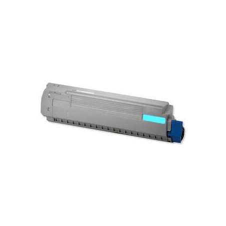 OKI C810/C830 Cyan Compatible Toner Cartridge - Replaces 44059107