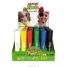 Alpino Fiesta Face Stick Display com 36 bastões de pintura facial - Sistema retrátil giratório - Lava com água - Testado