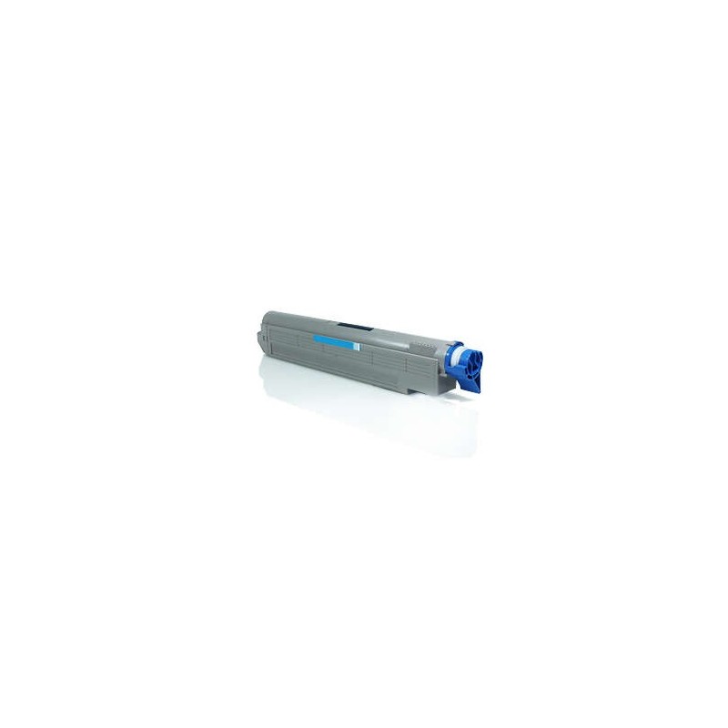 OKI C9600/C9650/C9800/C9850 Cyan Compatible Toner Cartridge - Replaces 42918915