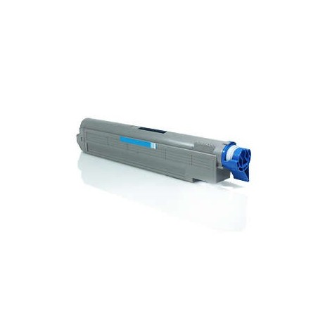 OKI C9600/C9650/C9800/C9850 Cyan Compatible Toner Cartridge - Replaces 42918915