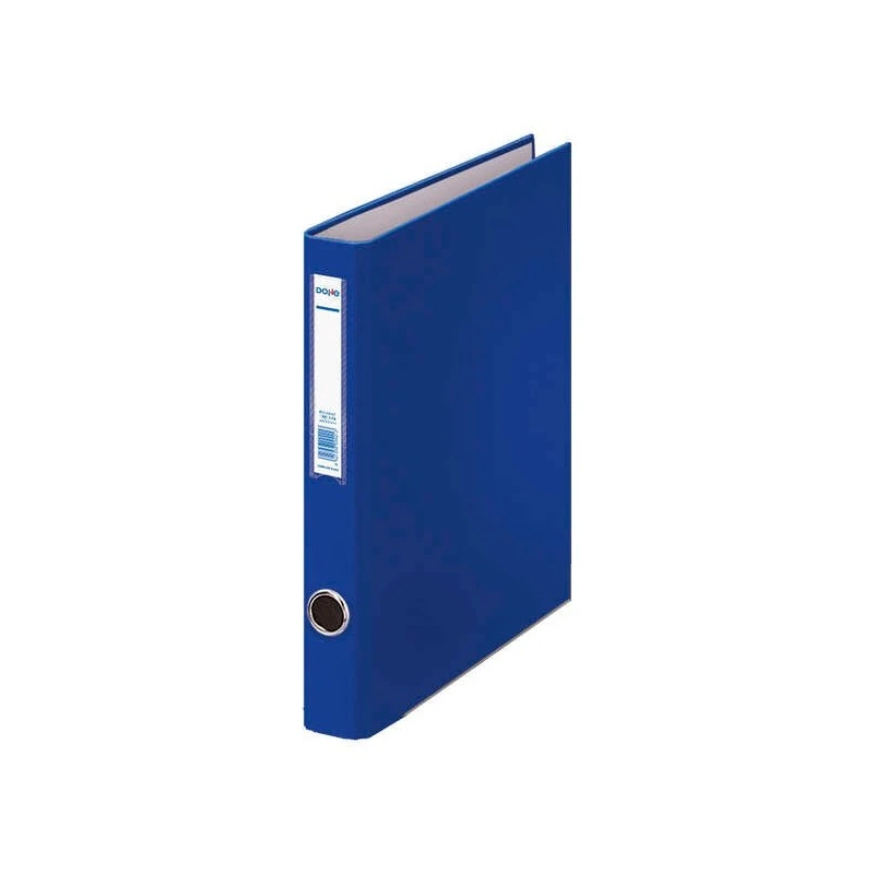 Classeur Dohe 2 à anneaux mixtes 25 mm - Format folio - Dimensions 285 x 350 x 45 mm - Ollao et porte-cartes au dos - Carton