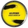 Alpino Aqua Make-up Watercolor Facial Makeup Powder - Washes with Soap and Water - Yellow Color