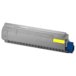 OKI C810/C830 Yellow Compatible Toner Cartridge - Replaces 44059105