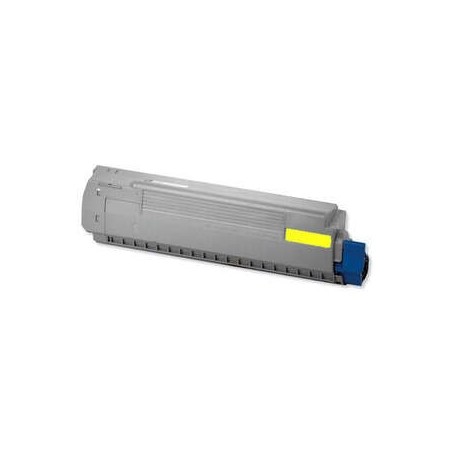 OKI C810/C830 Jaune Cartouche de toner Générique - Remplace 44059105