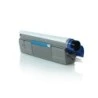 OKI C612 Ciano Cartucho de Toner Genérico - Substitui 46507507