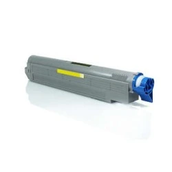 OKI C9600/C9650/C9800/C9850 Yellow Compatible Toner Cartridge - Replaces 42918913
