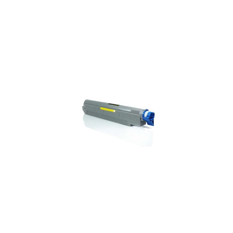 OKI C9600/C9650/C9800/C9850 Yellow Compatible Toner Cartridge - Replaces 42918913