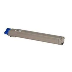 OKI C9655 Ciano Cartucho de Toner Genérico - Substitui 43837131