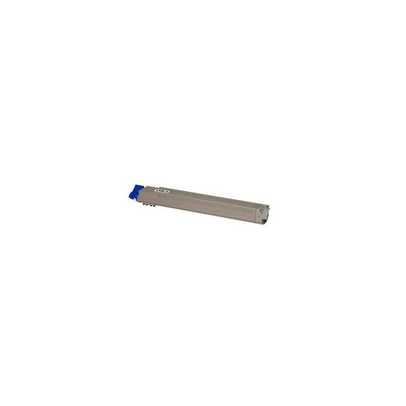 OKI C9655 Cyan Compatible Toner Cartridge - Replaces 43837131