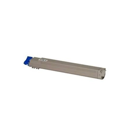 OKI C9655 Ciano Cartucho de Toner Genérico - Substitui 43837131