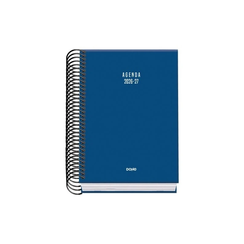 Agenda Escolar Dohe Basic Color Vibes 26/27 - Formato A6 - Diâmetro da página - Papel Offset desossado 70g - Capa de papelão