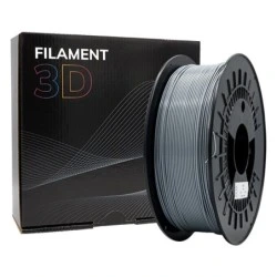 Filamento 3D PETG - Diametro 1.75mm - Bobina 1kg - Color Gris