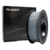 Filamento PETG 3D - Diâmetro 1,75mm - Bobina 1kg - Cor Cinzenta