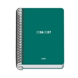 Agenda Escolar Dohe Basic Element 26/27 - Formato A6 - Diâmetro página - 70g Papel Offset Desossado - Capa de Cartão Laminado