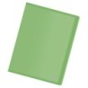 Dohe Folder with 20 Transparent Welded Sleeves A4 80mic - Flexible Polypropylene Cover - Green Color