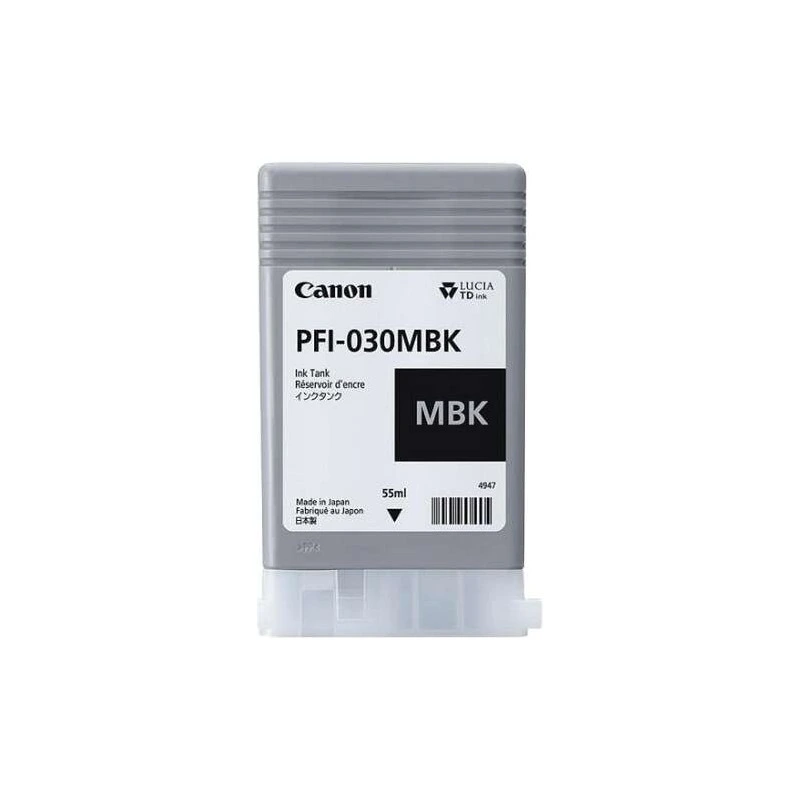 Canon PFI030 Tinteiro Preto Mate Original - 3488C001