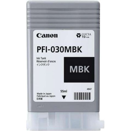 Canon PFI030 Tinteiro Preto Mate Original - 3488C001