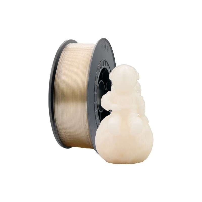 Filamento 3D PETG - Diametro 1.75mm - Bobina 1kg - Color Transparente