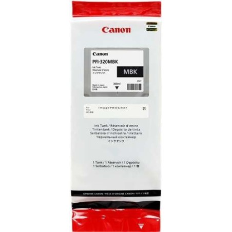 Canon PFI320 Noir Mate Cartouche d'encre Original - 2889C001