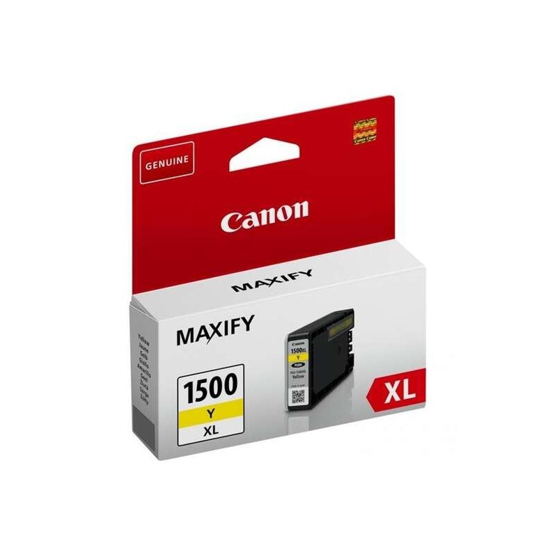 Canon PGI1500XL Jaune Cartouche d'encre Original - 9195B001
