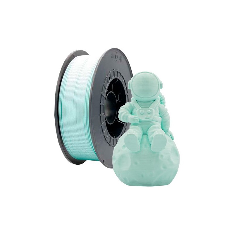 Filamento 3D PLA - Diametro 1.75mm - Bobina 1kg - Color Turquesa Claro