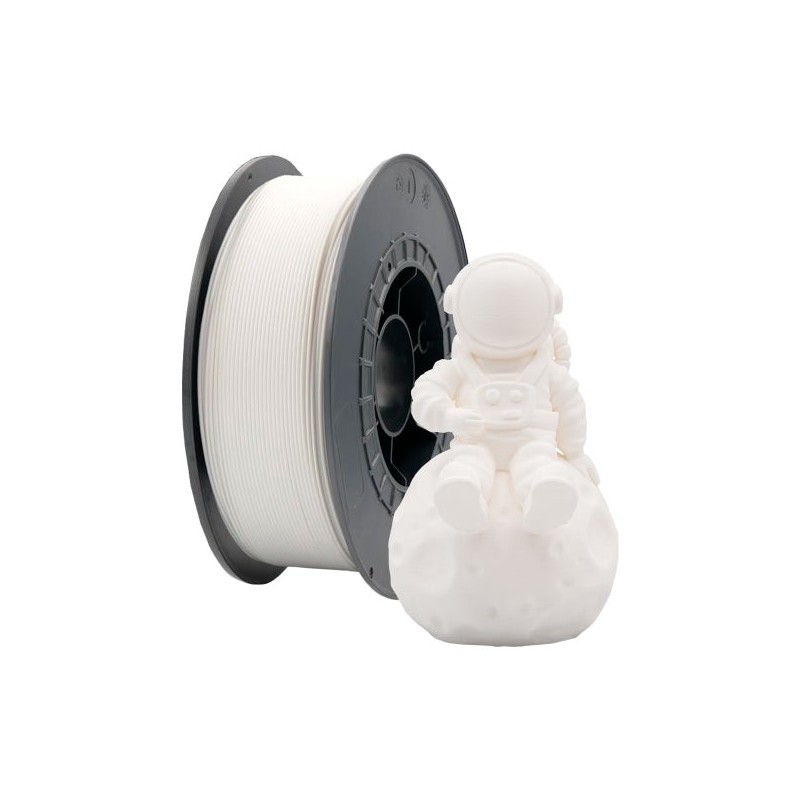Filamento 3D PLA - Diametro 1.75mm - Bobina 1kg - Color Blanco