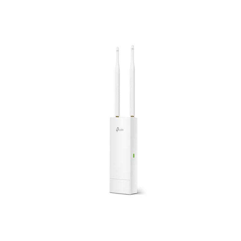 TP-Link Punto de Acceso para Exterior Inalambrico N a 300Mbps - Tecnologia MIMO 2x2 - Soporta PoE Pasivo - 2 Antenas Externas