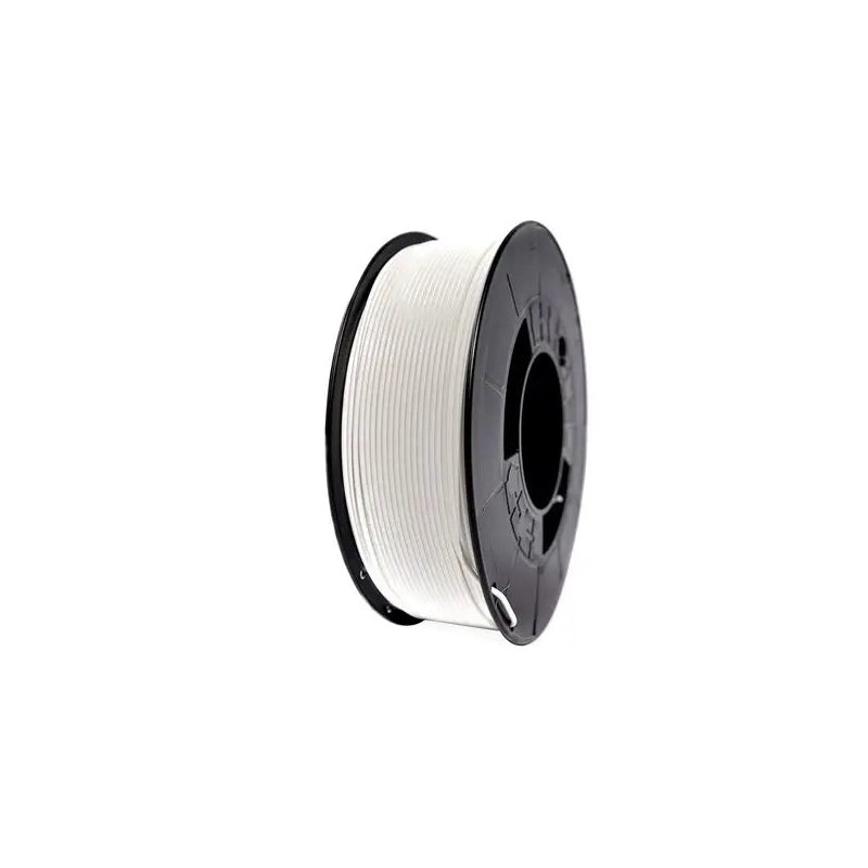 Filamento 3D PLA MATE - Diametro 1.75mm - Bobina 1kg - Color Blanco