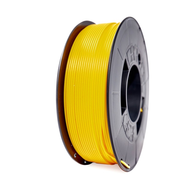 Filamento 3D PLA MATTE - Diâmetro 1,75mm - Carretel 1kg - Cor Amarelo