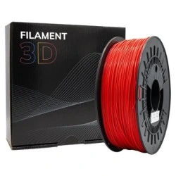 Filamento 3D PLA TOUGH - Diametro 1.75mm - Bobina 1kg - Color Rojo