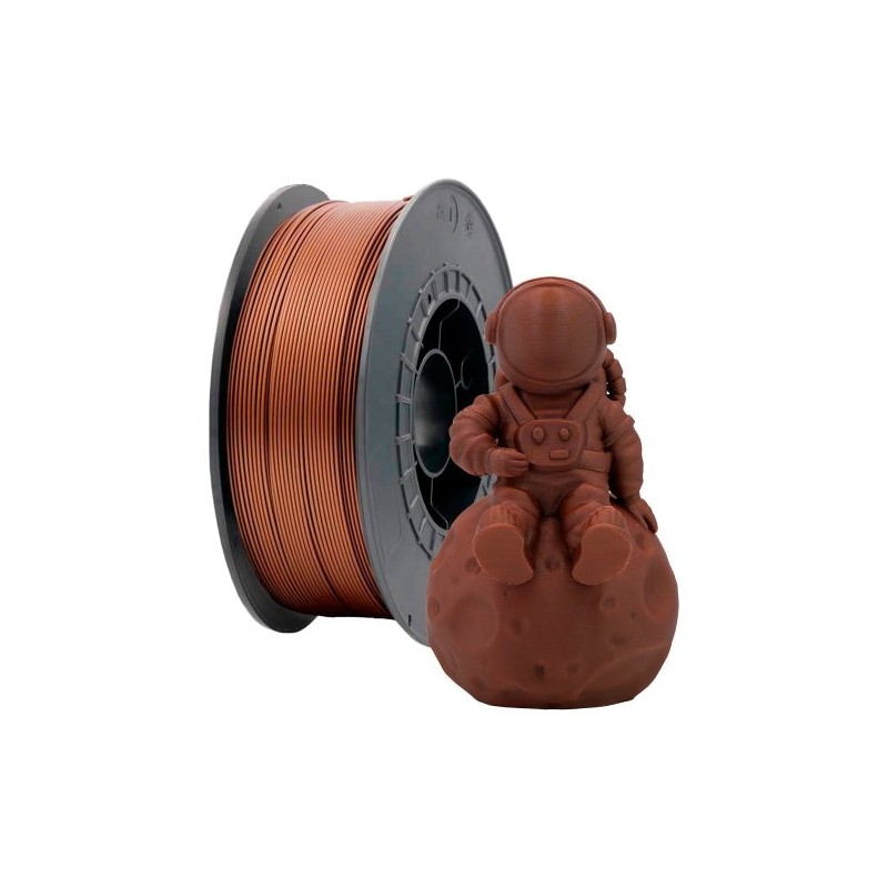 Filamento 3D PLA - Diametro 1.75mm - Bobina 1kg - Color Bronce