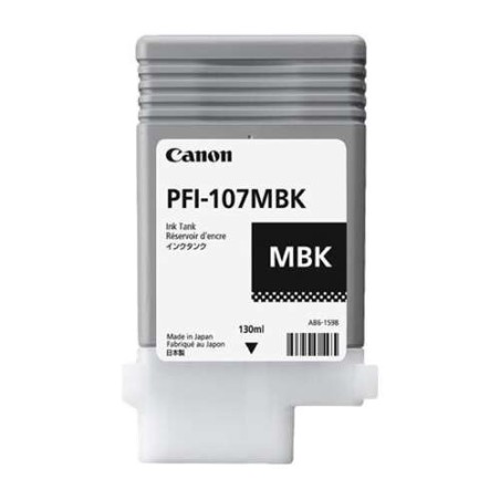 Canon PFI107 Tinteiro Preto Mate Original - PFI107MBK/6704B001