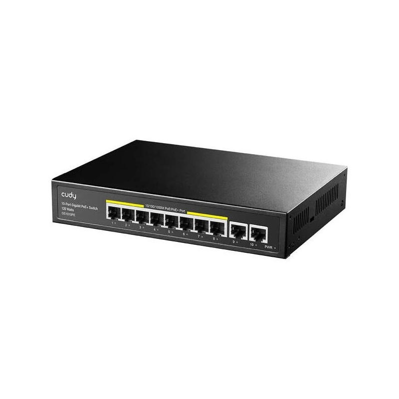 Switch Cudy GS1010PE 10 portas Gigabit PoE+