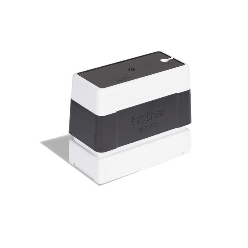 Brother PR2770B6P Pack de 6 Monturas de Sellos Originales - 27x70mm - Color Negro