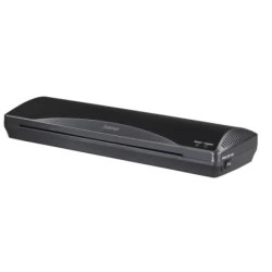Hama Plastificadora A3 - Laminas hasta 0.6mm - Uso en Caliente y Frio - Velocidad Laminacion 250mm/min - Calentamiento en 4