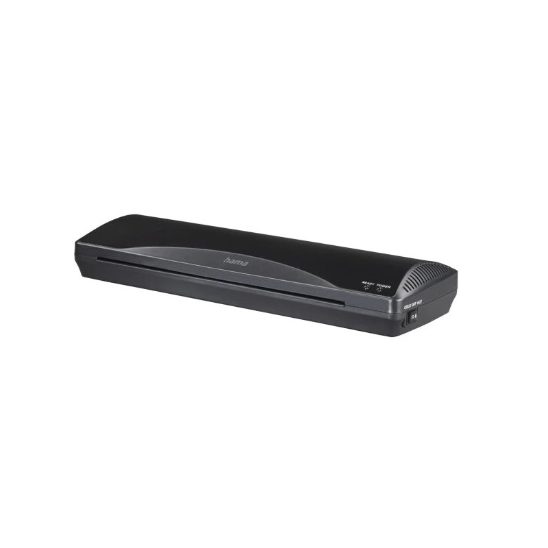 Hama Plastificadora A3 - Laminas hasta 0.6mm - Uso en Caliente y Frio - Velocidad Laminacion 250mm/min - Calentamiento en 4