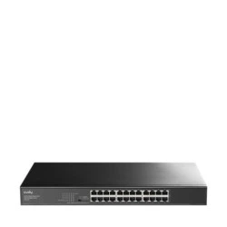 Cudy Switch Gigabit de 24 Puertos - Facil Administracion - Carcasa de Metal para Montaje en Rack - Plug and Play - Kit de