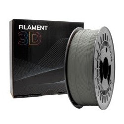 3D PLA MATTE Filament - Diameter 1,75mm - Spool 1kg - Color Dark Gray