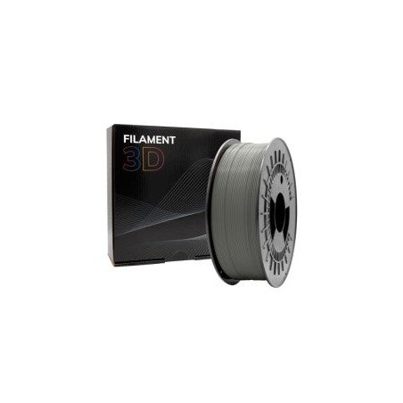 3D PLA MATTE Filament - Diameter 1,75mm - Spool 1kg - Color Dark Gray
