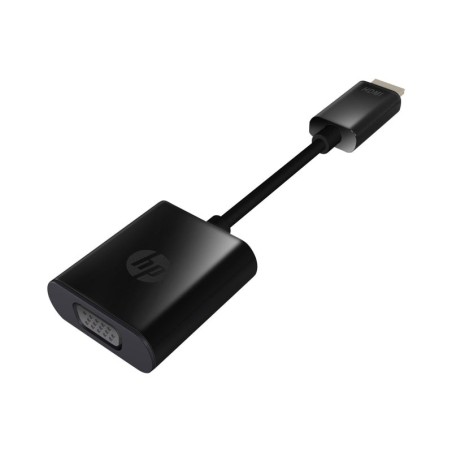 HP Adaptador HDMI a VGA - Suporta Resoluciones 720p e 1080p - Conector HDMI Macho a VGA Fêmea - Design Compacto e Portátil