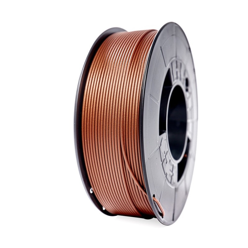 Filamento 3D PLA WOOD - Diâmetro 1,75mm - Carretel 0,5kg - Cor Madeira Acácia