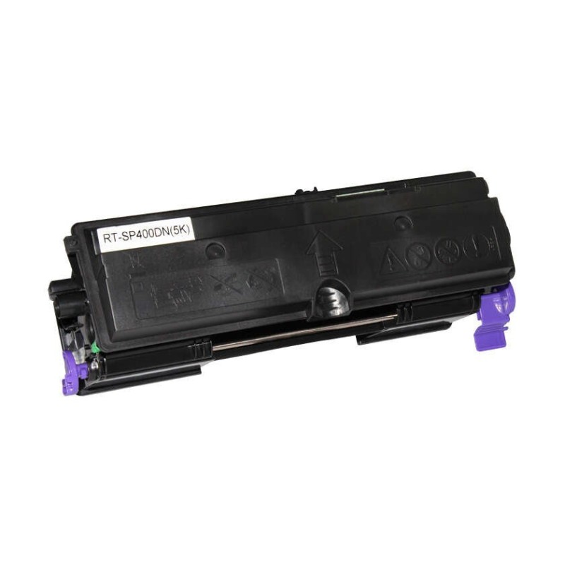 Ricoh Aficio SP400DN/SP450DN Preto Cartucho de Toner Genérico - Substitui 408062/408061/408060/SP400E/SP450LE/SP400HE