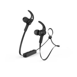 Hama Freedom Run II Auriculares Desportivos - Bluetooth - Alcance 10m - Assistente de Voz - Cor Preto