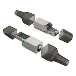 Vention Connecteur pour Câble Réseau RJ45 Cat.6 FTP - Sans Outils - Couleur Gris