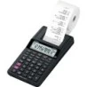 Casio HR-8RCE Compact Desktop Printing Calculator - 12 Digit Display - 2 Lines per Second Printing - Black