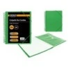Ingraf Display Book 20 A4 Pockets + Press Stud Envelope - Non-Deforming Plastic Spiral - 360 Degree Opening - Customisable