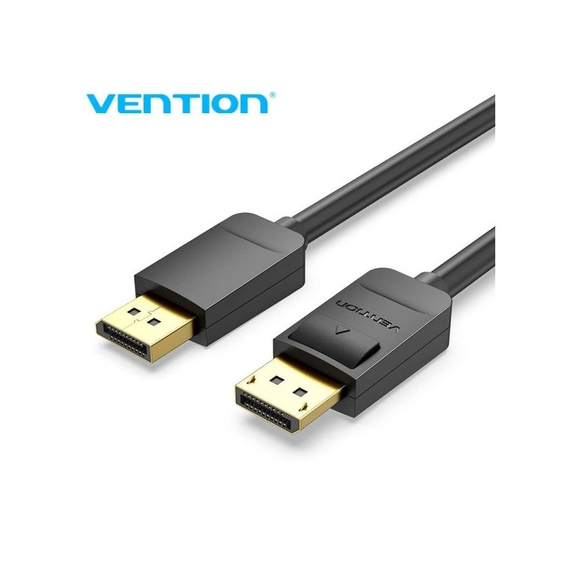 Vention Cable Displayport Macho a Displayport Macho 1.2 4K - 1.5m - Color Negro